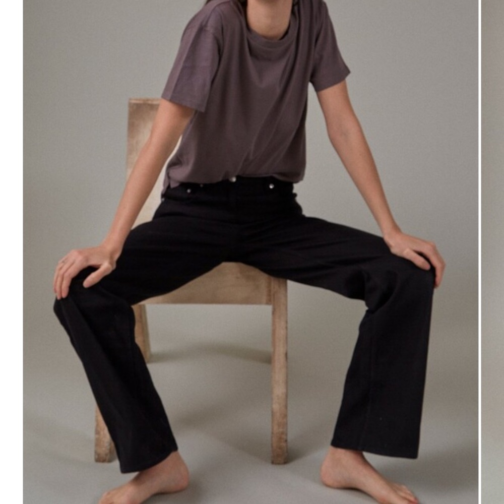 Thakoon Black High Waisted Denim Pant, NWT, 2 - Picture 10 of 11